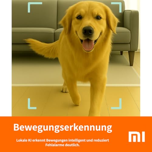 Xiaomi Smart Camera C301 | 3MP (2304 * 1296) resolution | Infrared Night Vision | 360� horizontally and 107� vertically | Human Detection | protecting privacy | two-way voice calls