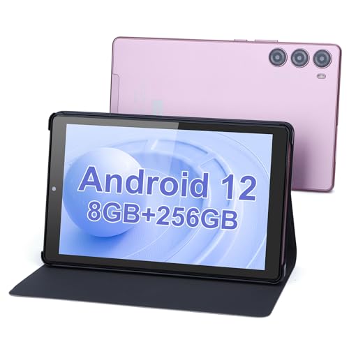 C Idea 9-Inch Android 13 Tablet, 8GB+256GB/512GB TF, HD+IPS 800 * 1280, 5+8MP Camera, 4G SIM Card Slot, 5G WiFi, GPS, 8000mAh Battery, CM925 (Pink)