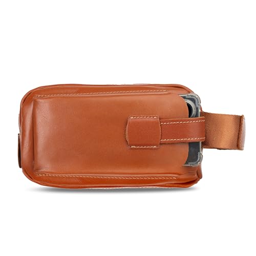 Shantety Genuine Leather Men's Clutch Bag - Stylish & Multifunctional Design with Waterproof Material - Durable Leather Bag for Everyday Use | Hstz