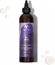 Rice Water Shampoo 8 oz - with Forbidden Black Rice, Saw Palmetto, Biotin - Gentle Cleanser - Moisturizing - Vegan & Cruelty Free - Sulfate Free - Paraben Free - For All Hair Types