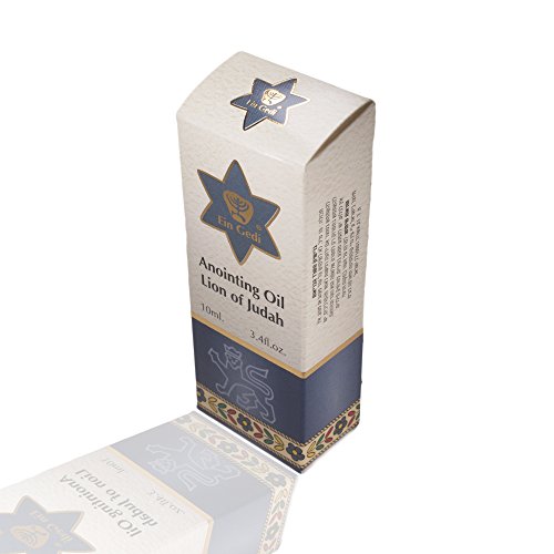 Ein Gedi New !!! Roll On Anointing Oil Lion of Judah 0.34oz from Holyland Jerusalem