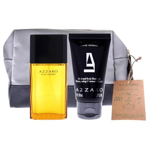 AZZARO POUR HOMME (M) SET EDT 30ML + HAIR & BODY SHAMPOO 50ML