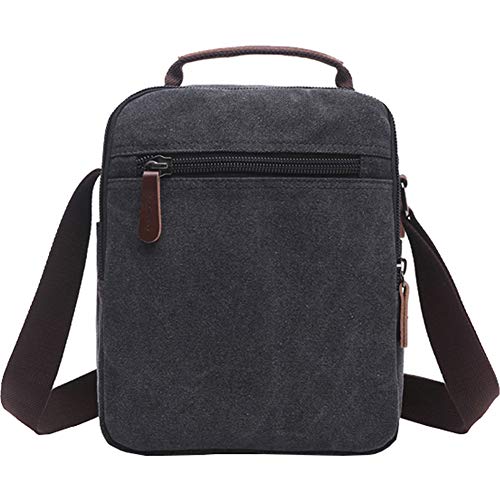 mygreen Small Canvas Crossbody Shoulder Bag Messenger Bag Work Bag