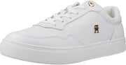 Essential Elevated womens Sneakers - White/Gold
