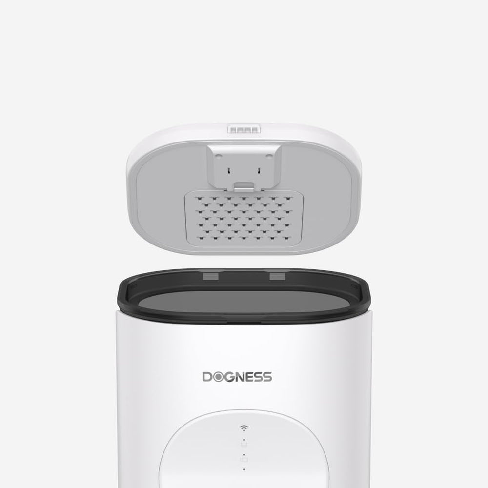 Dogness Rover Automatic Food Feeder For Pets-White