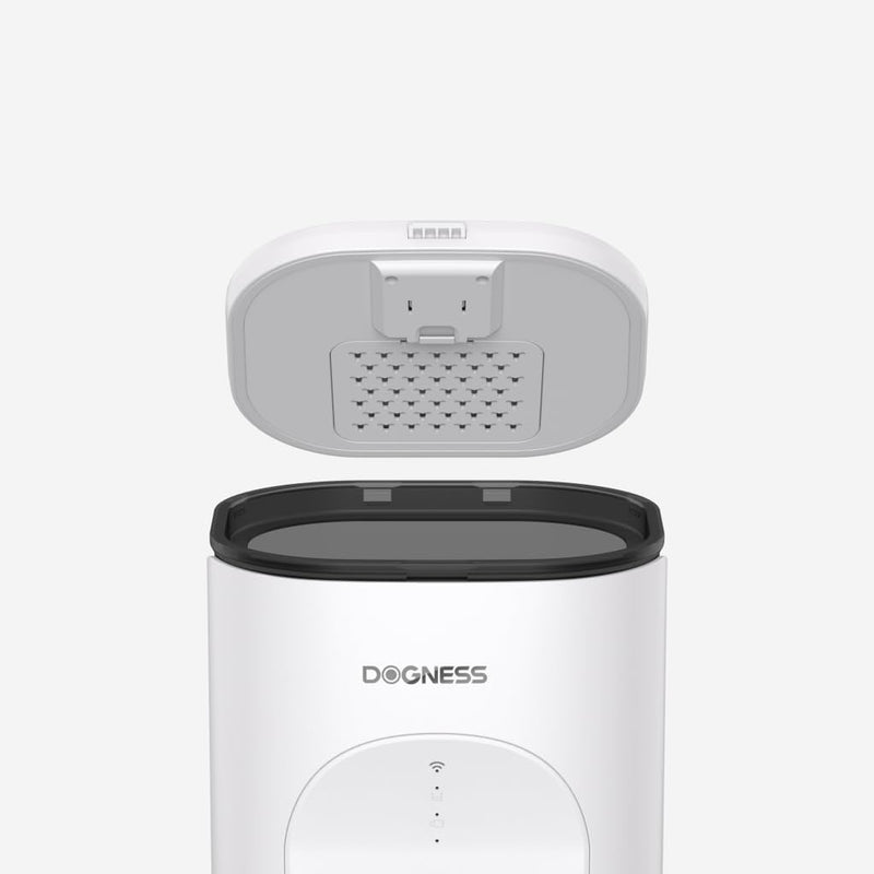 Dogness Rover Automatic Food Feeder For Pets-White