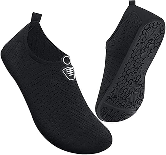 URbazaar Water Shoes for Men Women, Beach Shoes, Swimming Aqua Socks, Barefoot Quick-Dry Non-Slip Swimming Shoes, Aqua Socks for Swim Yoga Surfing Pool