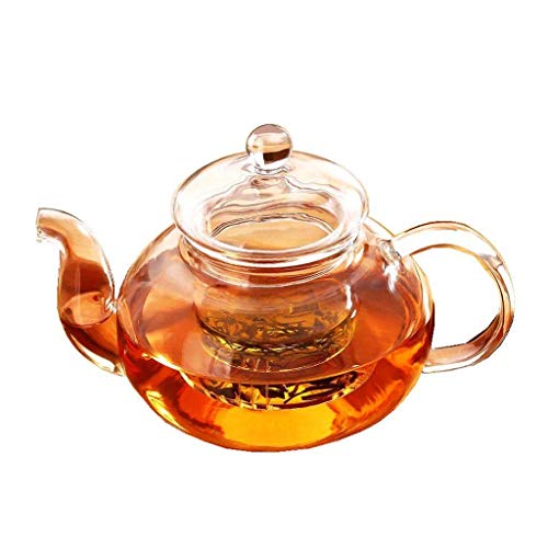 1000ml Handmade Clear Galss Teapot
