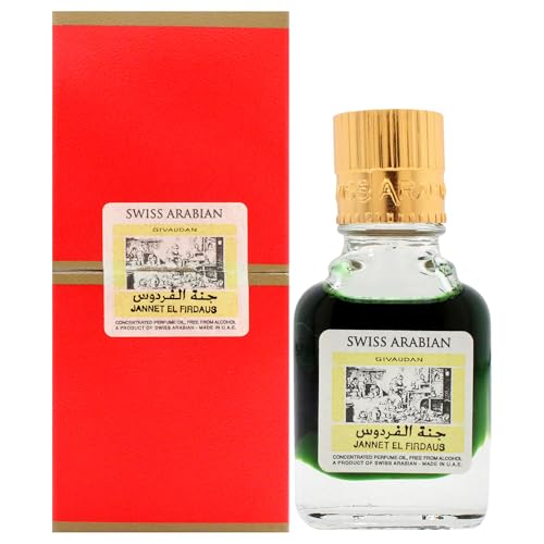Swiss Arabian Jannet El Firdaus R2B Concentrated Perfume Oil, 9 Ml