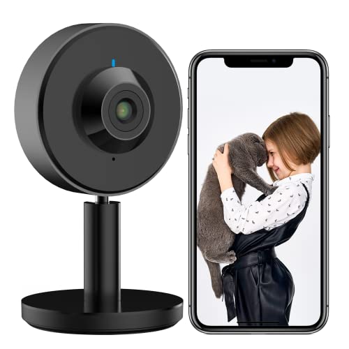 ARENTI Indoor Security Camera INDOOR1, 2K/3MP, 2.4G Wi-Fi, Privacy Mode, Works with Alexa & Google Assistant, Customizable AI Motion Detection Zones, Sound Detection, Two-Way Audio, Night Vision