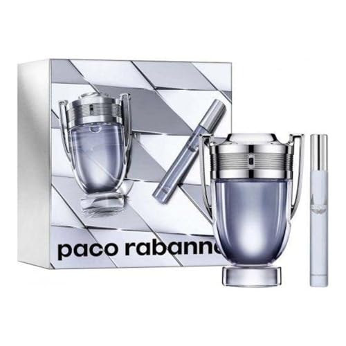 PACO RABANNE INVICTUS (M) EDT 100ML + EDT 20ML TRAVEL SET