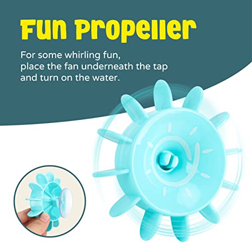 The Moon Brand Baby Sea Life Toys � 6Pcs Bath Fish Toys for Toddlers � Soft Baby Pool Accessories � Assorted Squeezable & Floating Aquatic Character Water Toys -Multi Color