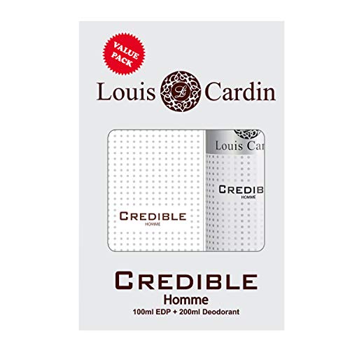Louis Cardin Credible Homme & Deodorant Value Pack , 2 Pieces