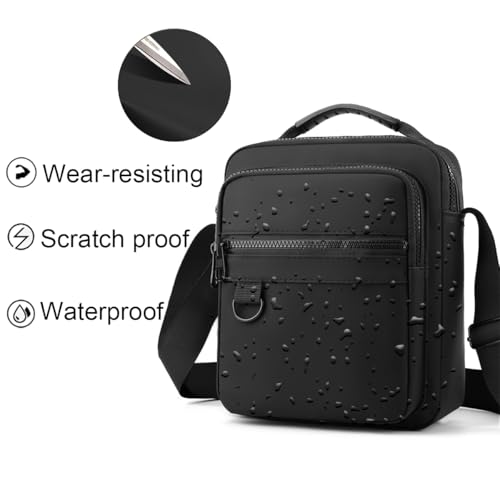 GOLDEN LAND Crossbody Sling Bag,Waterproof Chest Shoulder Bag for Men and Women,Casual Daypack for Hiking Sports Running Travel.