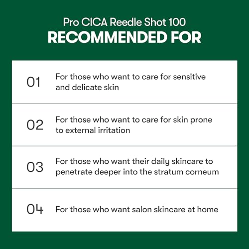 VT COSMETICS Pro Cica Reedle Shot 100 | Centella Asiatica Microneedling Serum, Cica Exosome, Soothing, Hyaluronic Acid, Soft Skin, Glass Skin, Korean Skin Booster 1.69 Fl Oz.(50ml)