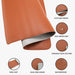 Abarcy Dual-Sided Leather Mouse Pad - 2XL Waterproof Desk Mat, 80x40 cm, Non-Slip, Stitched Edges, Multi-Use, Gaming & Office Mousepad - Brown & Grey, Portable, Ergonomic Design for Smooth Movement