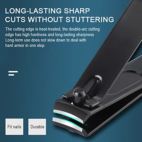 CBEI Nail Clippers Professional Manicure Set Nail Grooming Kit for Thick Nails Cuticle Remover Toe Nail Care Cutter Pedicure Kit Nail Clippers Portable Set Travel Tool Kit for Men Women