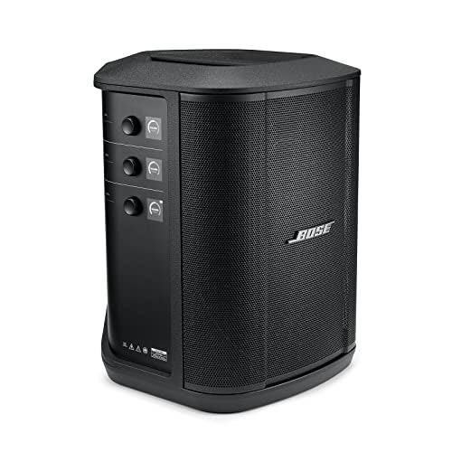 Bose S1 Pro+ All-in-one Powered Portable Bluetooth Speaker Wireless PA System, Black