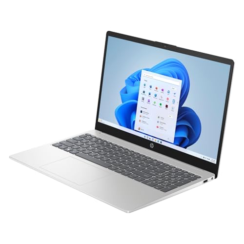 HP 2024 Newest 15s Laptop With 15.6" FHD Display, Intel Core i7-1355U Processor |16GB DDR4 Ram |1TB NVMe SSD |Intel Iris X Graphics, Windows 11 Natural silver (Upgraded)