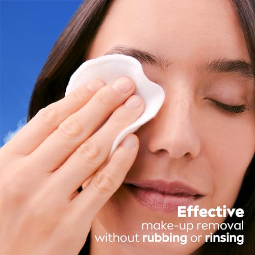 NIVEA Eye Makeup Remover, Double Effect Sensitive Lashes Protection, 2x125ml