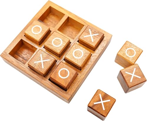 Tic Tac Toe & 4 in a Row Table Games Set,Board Game Toy for Kids and Adults Coffee Table Living Room Decor and Desk Decor Family Games Night Classic,Party Favors, Birthday Day Gifts and Prize