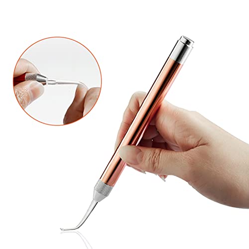 Irovami Earpick with LED Light Ear Wax Cleaner Baby Earwax Remover Ear Spoon Battery Powered Ear Cleaning Tool for Kids