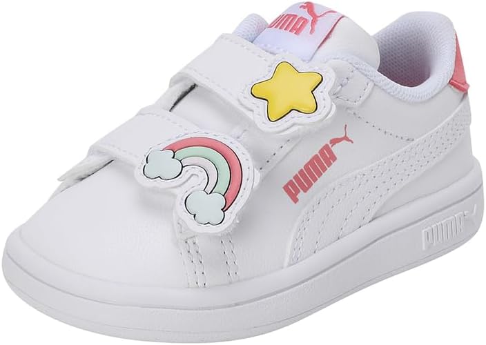 PUMA Baby Girl's Smash 3.0 Badges V Inf Sneaker