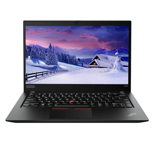 Lenovo ThinkPad T490s Business Laptop, 14-Inch FHD (1920 x 1080), Intel Core i5-8365U 1.6GHz, 8GB RAM, 512GB SSD, Windows 10 Pro 64-bit (Renewed)