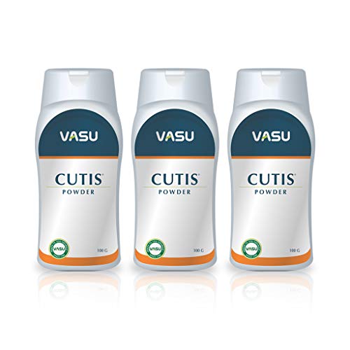TRICHUP - Vasu Healthcare Cutis Dusting Powder, 100g (Pack of 3)