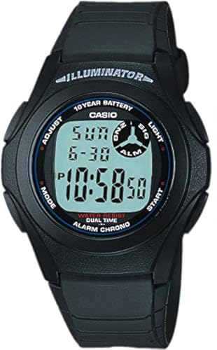 Casio Resin Band Round Watch For Boys