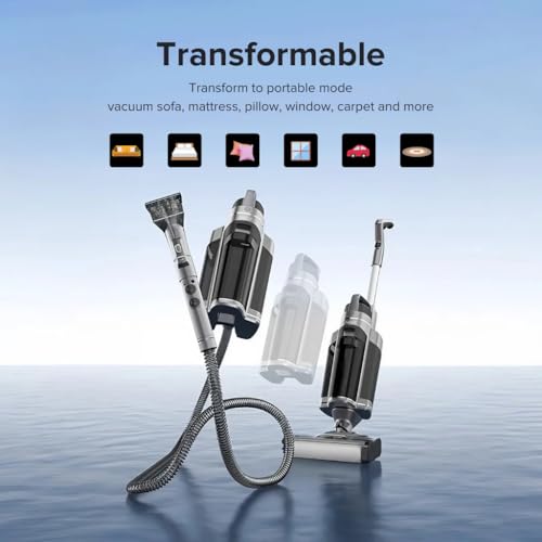 Airbot iClean Omni X All-in-one Multi-surface Utimate Vacuum Floor Wash handheld vacuum cordless;stick vacuum cleaner;floor wash;carpet wash;window;spin mop;dust mite;all in one