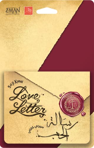 Love Letter Z-Man Games Boardgame Space (English/Arabic)