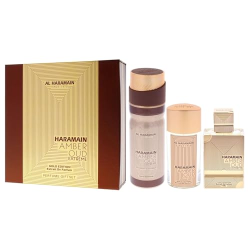 Haramain Amber Oud Gold Edition Extreme Perfume Gift Set