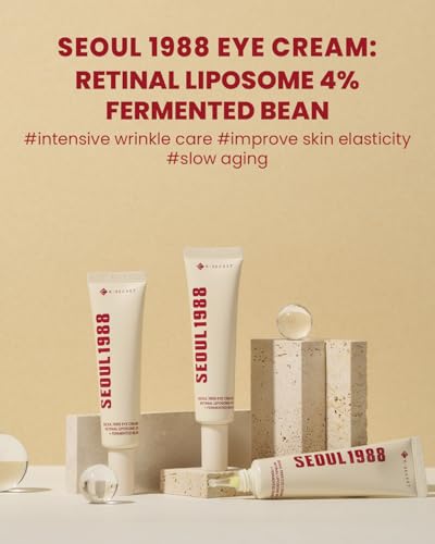 K-SECRET SEOUL 1988 Eye Cream : Retinal Liposome 4% + Fermented Bean