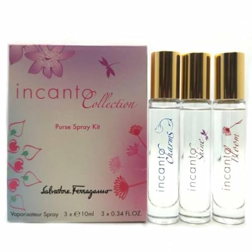 Salvatore Ferragamo Incanto (W) Mini Set Edt 3 X 10Ml (Charms + Shine + Bloom)