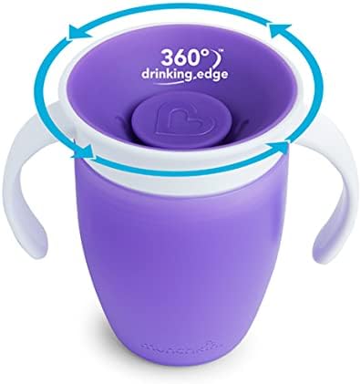 Munchkin 7oz Miracle® 360° Trainer Cup - 2pk (Blue/Green)