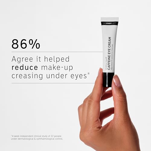 The Inkey List Caffeine Eye Cream 15ml | Improves Dark Circles | Brightens Under Eye | Fragrance-free | Suitable For All Skin Types