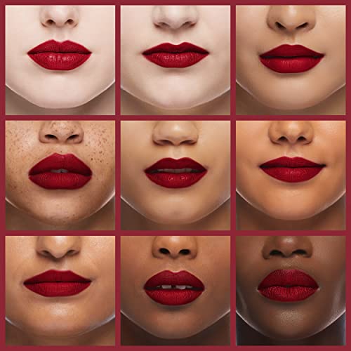 Maybelline Color Sensational Lipstick, Lip Makeup, Matte Finish, Hydrating Lipstick, Nude, Pink, Red, Plum Lip Color, Divine Wine, 1 Count