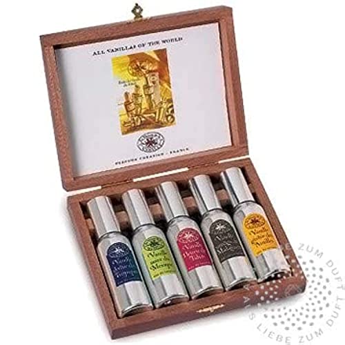 LA MAISON DE LA VANILLE EDT 5X30 (TROPIQUES+MADAGASCAR+ANTILLES+TAHITI+MEXIQUE) SET