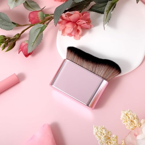 Self Tanning Brush, Soft Body Makeup Brush, Portable Self Tan Brush, Self Tanner Face Brush For Face Body & Leg Makeup