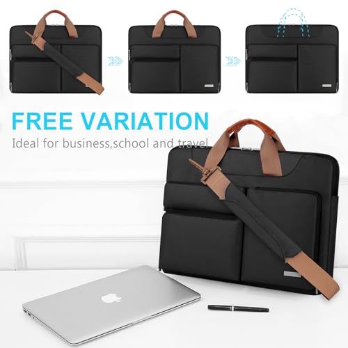 Lacdo 11.6-16 inch Laptop Computer Notebook Ultrabook Macbook Shoulder Messenger Bag Sleeve