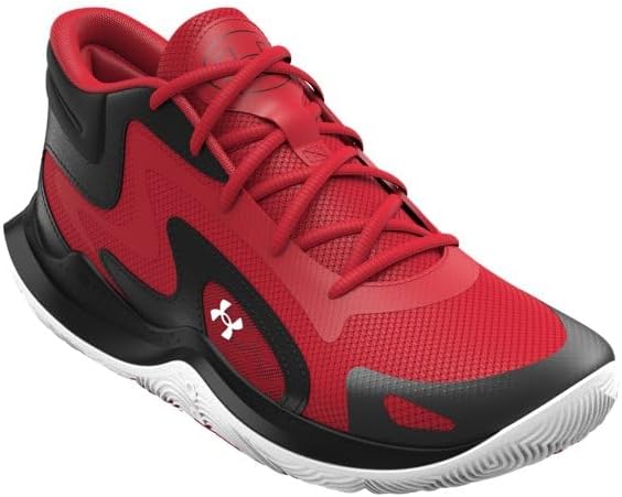 UA GS JET 25 FOOTWEAR for KIDS RED 5