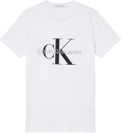 Mens S/S CREW NECK Pajama Top - Bright White