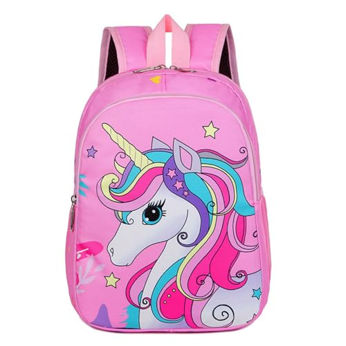 BMXENG Kids Backpack for Girls Unicorn Backpack for School Water Repellent Backpacks for Elementary or Kindergarten School Bag School Backpack