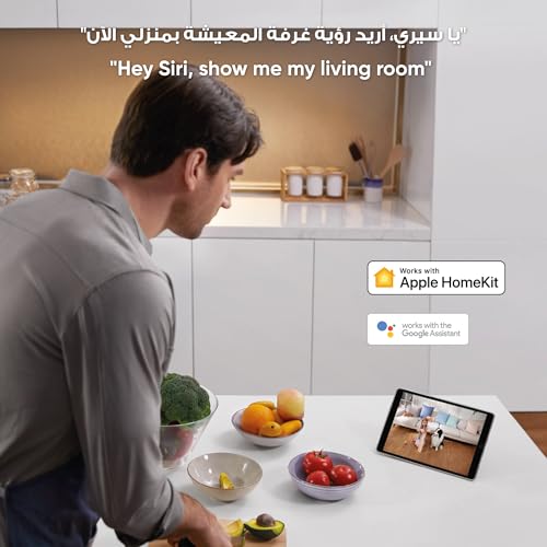 eufy Security 2K Indoor Cam Pan & Tilt, Home Security Indoor Camera, Human and Pet AI, Works with Voice Assistants, Motion Tracking, Night Vision, MicroSD Card Required, HomeBase Not Required.