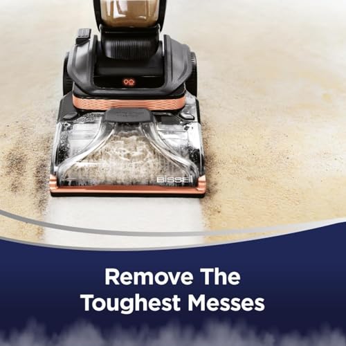 BISSELL Revolution HydroSteam Carpet Deep Cleaner 3672E – The Only Carpet Cleaner with the Powerful Steam Cleaning technology for Carpets & Upholstery, Large Tank | 2-Year BISSELL Warranty