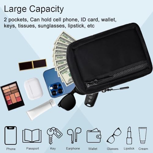 Azonee Sling Bag for Women Men, Small Crossbody Bags Waterproof Nylon Chest Bag with Adjustable Strap Shoulder Bag Sling Backpack Chest Daypack Crossbody Backpack for Travel Sports Running Hiking
