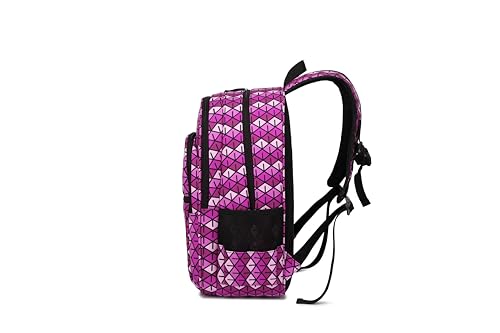 BLACKSTONE School Bag Backpack Luxury Design for Kids, 3 Compartment Large Capacity Student Bookbag, School Bag for Boys Girls Teens MNB9310