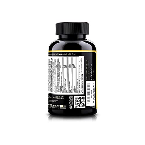 Optimum Nutrition (ON) Opti-Men, Vitamin C, Zinc and Vitamin D, E, B12 for Immune Support Mens Daily Multivitamin Supplement - 90 Count