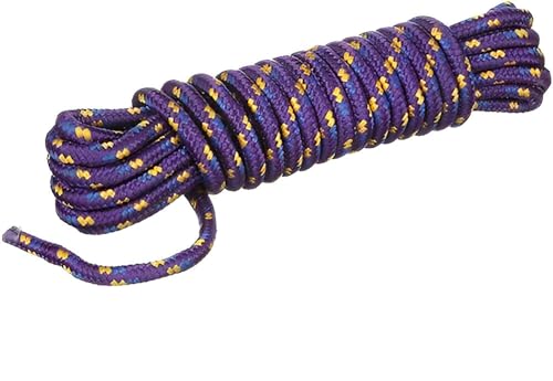 Sakoraware Cloth Line for Drying Clothes, Nylon Braided Cotton Rope, 20 Mtr, Pack of 2